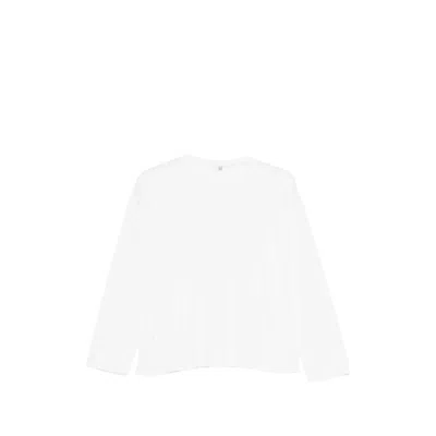 Baserange Long Sweater In White