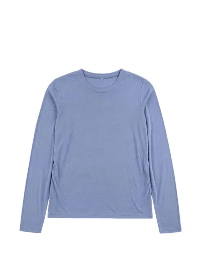 Baserange Long-sleeve T-shirt In Blue