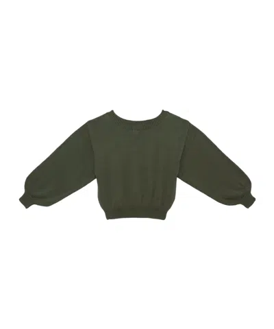 Baserange Long-sleeved Knitwear In Green
