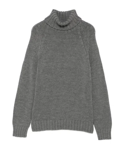 Baserange Long-sleeved Sweater In Gray