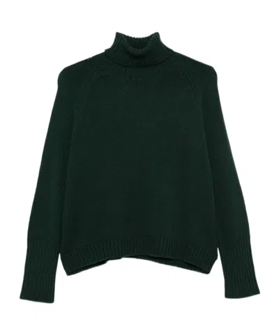 Baserange Long-sleeved Sweater In Green