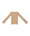 Baserange Long-sleeved T-shirt In Brown