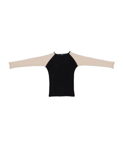Baserange Long-sleeved T-shirt In Black