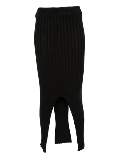 BASERANGE MACAU MIDI SKIRT