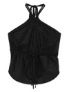Baserange Black Tops In Schwarz