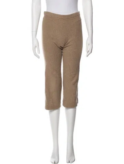 Pre-owned Baserange Merino Wool Straight Leg Pants In Neutral
