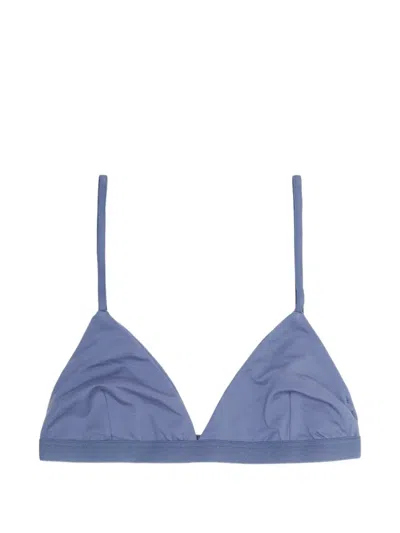 Baserange Mississippi Triangle Bra In Blue