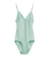 Baserange Mississippi Velour Body In Green