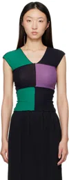 Baserange Multicolor Teak Tank Top