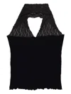 Baserange Nahru Top In Black