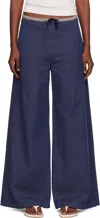 Baserange Arthur Drawstring Wide-leg Trousers