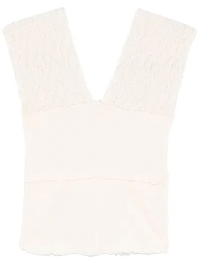 Baserange Nehru Top In Neutrals