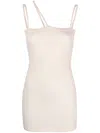 Baserange Nida Square-neck Top In Neutrals