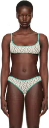 Baserange Lace Bra In Gray