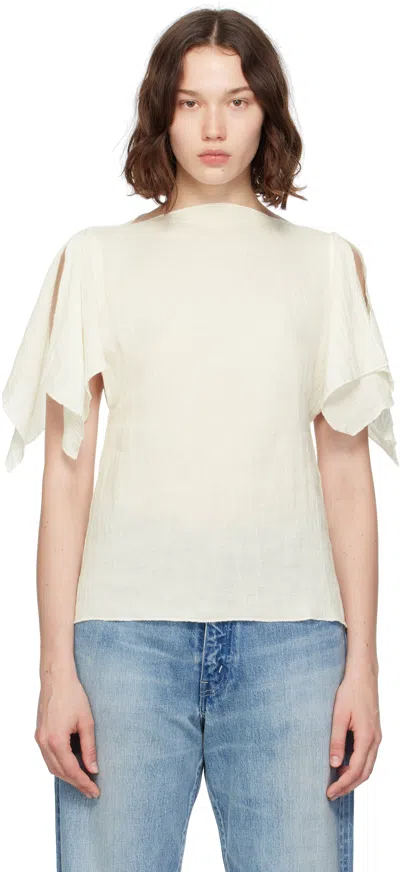 Baserange Off-white Folio Top