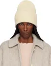 Baserange Off-white Mea Beanie In White