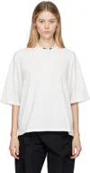 Baserange Off-white Pin T-shirt In Undyed