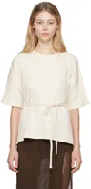 Baserange Off-white Shaw T-shirt In Off White