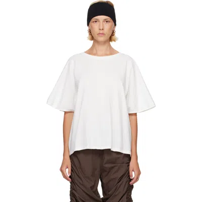 Baserange Off-white Cycle T-shirt In Off White