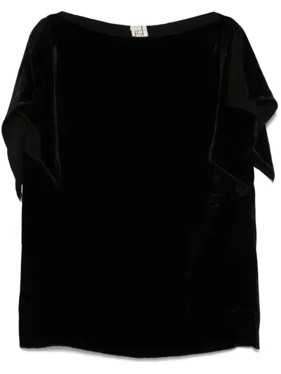 Baserange Olin Top In Black