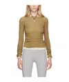 Baserange Brown Omato Long Sleeve T-shirt In Gray