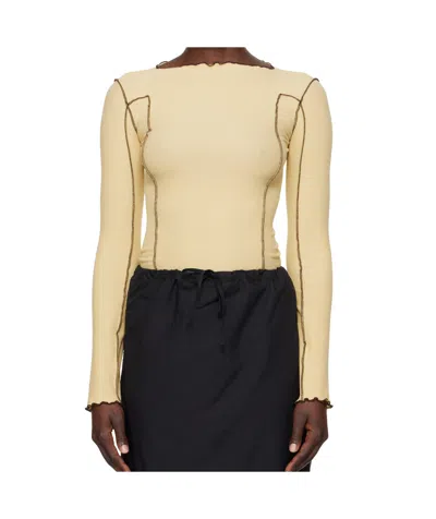 Baserange Omato Top In Yellow