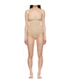 Baserange Onmi V-neck Sleeveless Body In Neutral