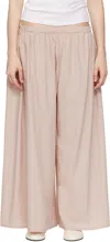 Baserange Pink Cable Lounge Pants In Neutral