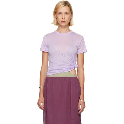 Baserange Purple Tee T-shirt In One Purple