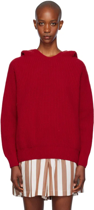 Baserange Red Mea Hoodie