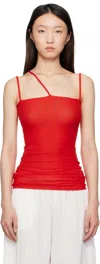 Baserange Red Nida Tank Top
