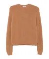 Baserange Ribbed Crewneck Sweater In Neutral