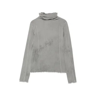 BASERANGE RIBBED EXPOSED-SEAM TOP