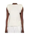 Baserange Off-white Rodo T-shirt In Neutral