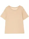 Baserange Round-neck Jersey T-shirt In Neutrals