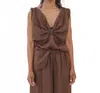 Baserange Sepia Top In Bakke Brown In Multi