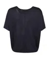 Baserange Short-sleeved T-shirt In Black