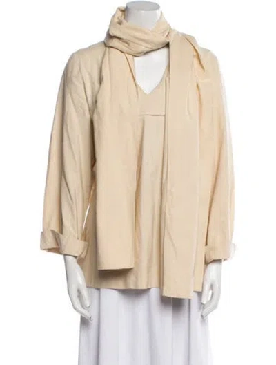 Pre-owned Baserange Silk Set In Neutral