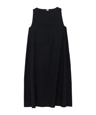 Baserange Sleeveless Dress In Black