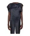 Baserange Navy Clavo Blouse In Blue