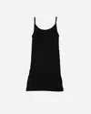 Baserange Jersey Mini Dress In Black