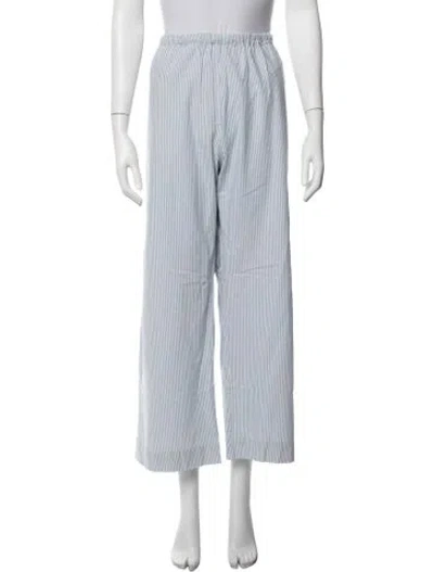 Pre-owned Baserange Striped Pajamas In Blue