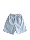 Baserange Striped Shorts In Blue