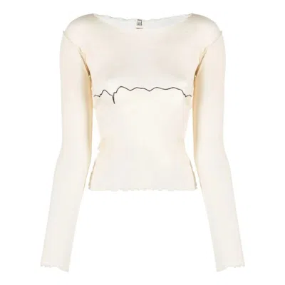 Baserange Sweaters In Beige