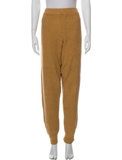 Pre-owned Baserange Sweatpants In Yellow
