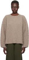 BASERANGE TAUPE KAI SWEATER