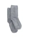Baserange Textured Socks In Gray
