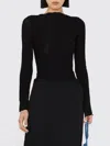 Baserange Top  Woman Color Black In Black