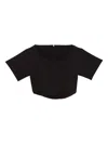 Baserange Turn T-shirt In Black