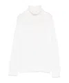 Baserange Turtleneck Knitted Sweater In White